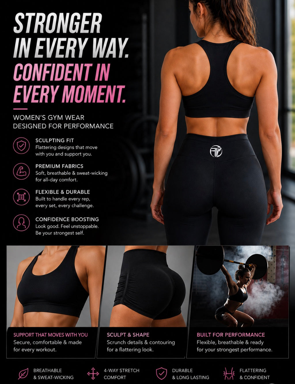 Womens Gym Wear (COMING SOON)