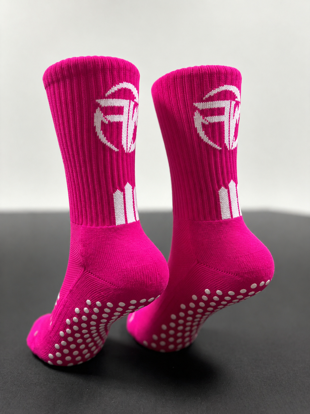Pink Performance Grip Socks 2.0