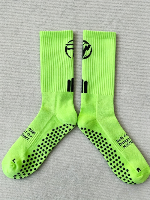 Green Performance Grip Socks 2.0