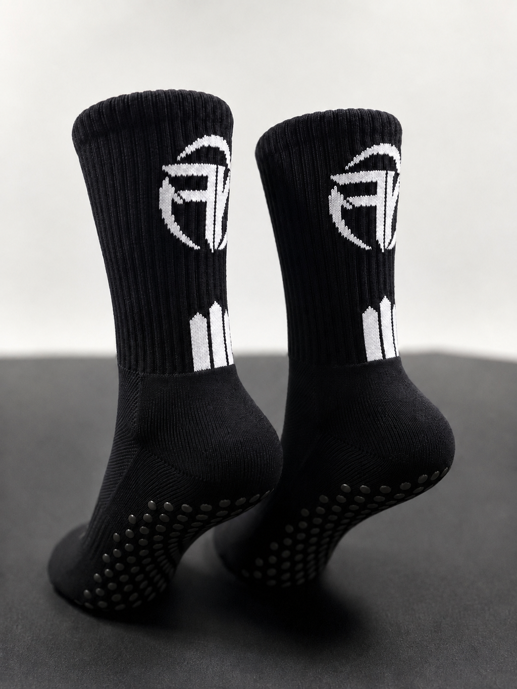 Black Performance Grip Socks 2.0