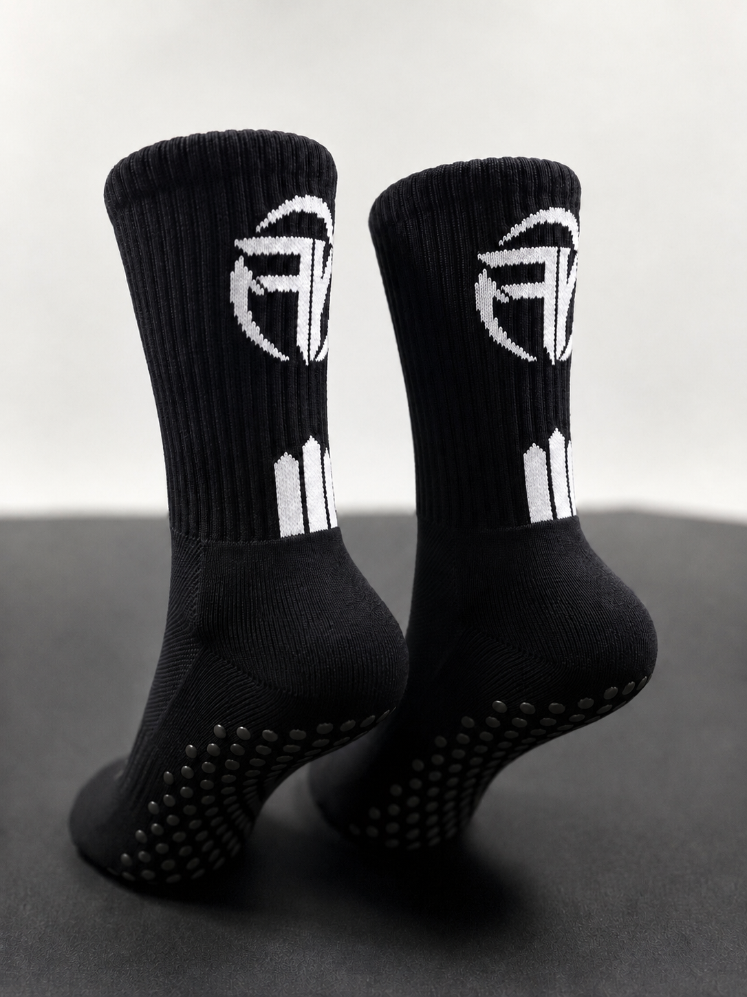Black Performance Grip Socks 2.0